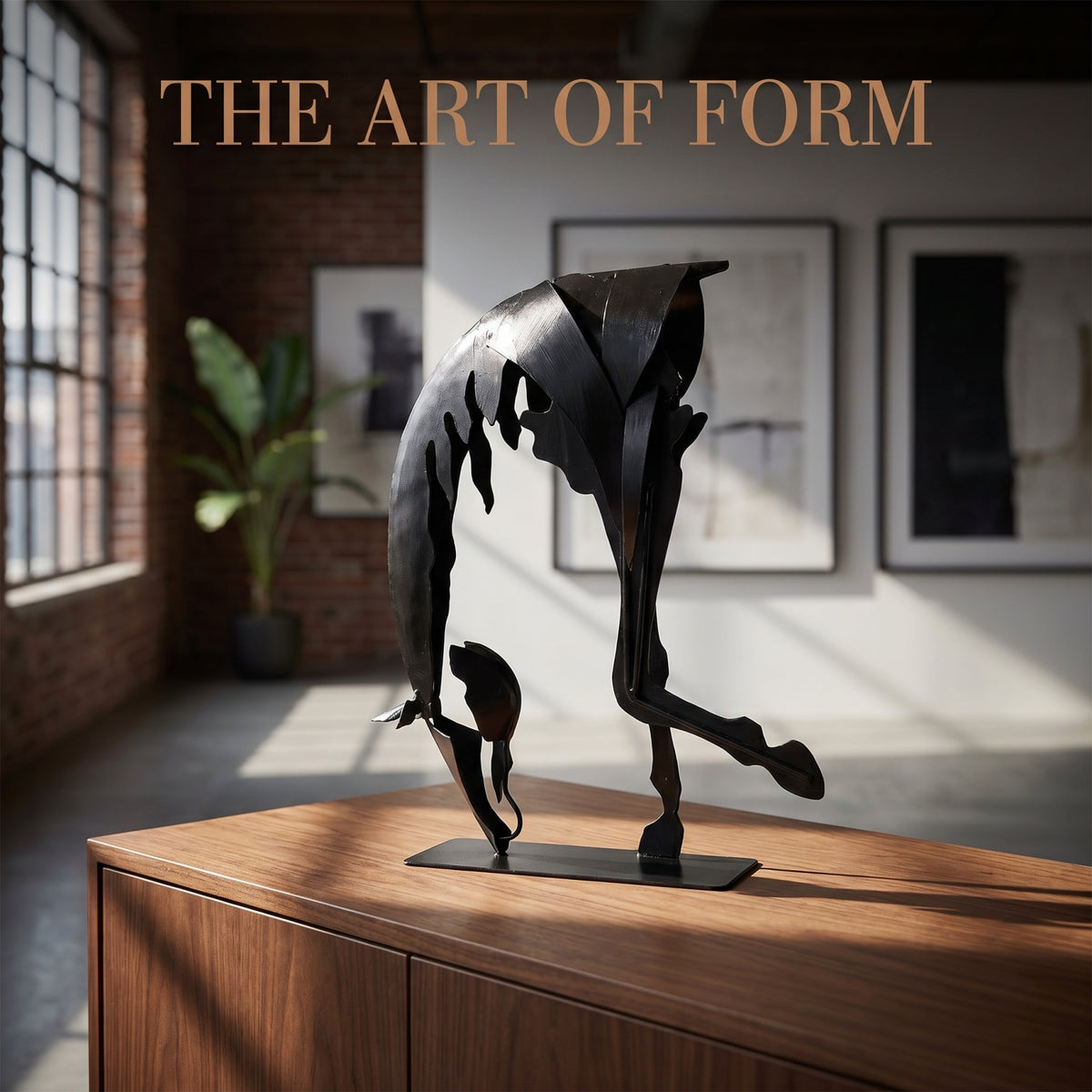 SunBlogs Art Handmade & Hand-painted Metal Horse Sculpture for Horse Lovers